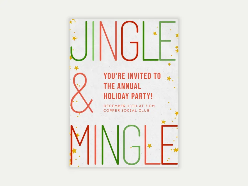Office Dinner Party - holiday_party - Invitation