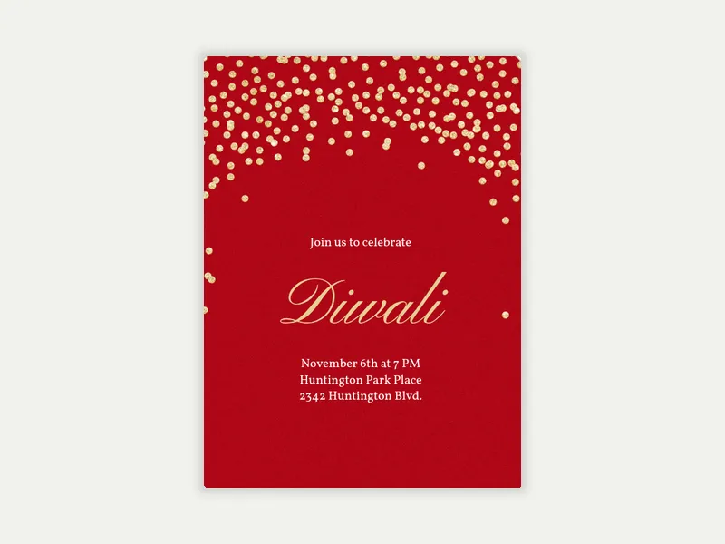 Holiday Sparkle - holidays - Invitation