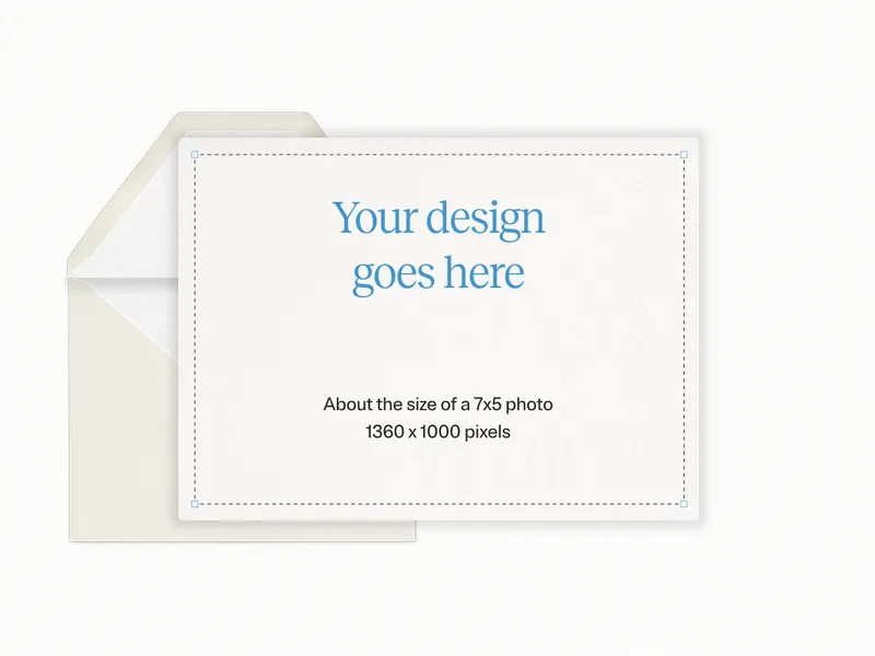 Upload Your Own Design (Landscape) - featured - Invitation