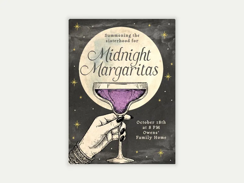 Preferred Potion Invitation free template design