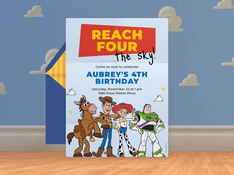 Disney and Pixar’s Toy Story: Playtime Crew - kids_and_teens - Invitation