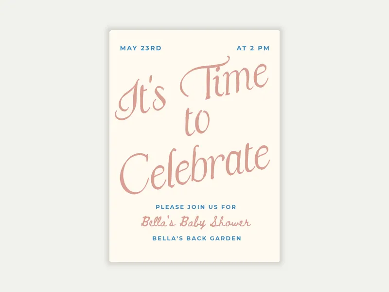 Simply Put - baby_shower - Invitation