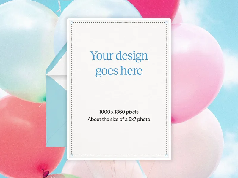Upload Your Own Design (Balloon Party) - 13th_birthday - Invitation