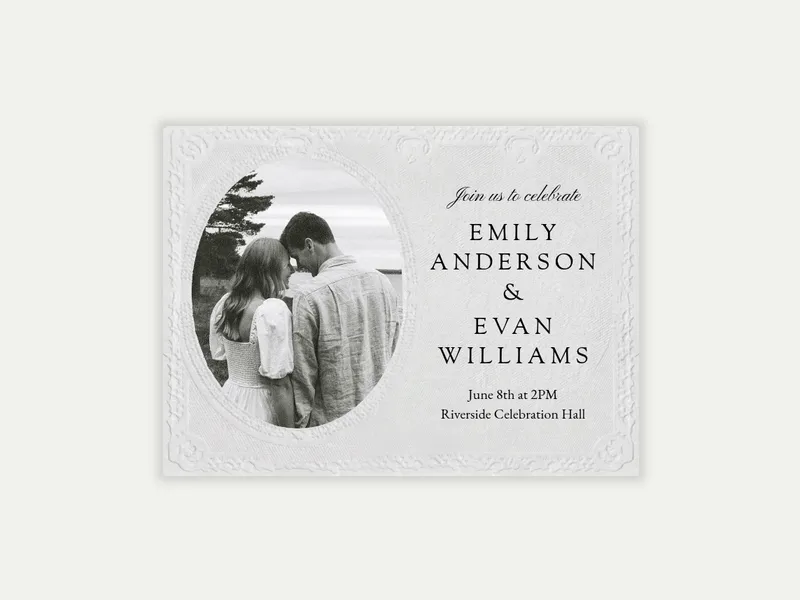 Soft Etching (Photo) - featured - Invitation