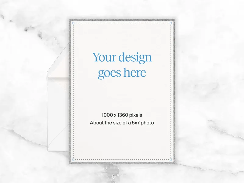 Upload Your Own Design (Marble) - design_your_own - Invitation