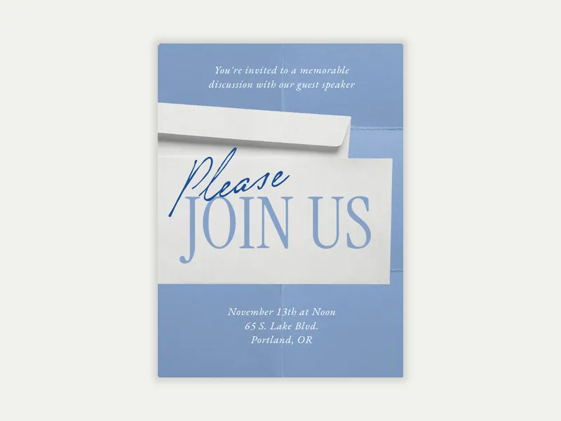 Classic Envelope Card - business - Invitation