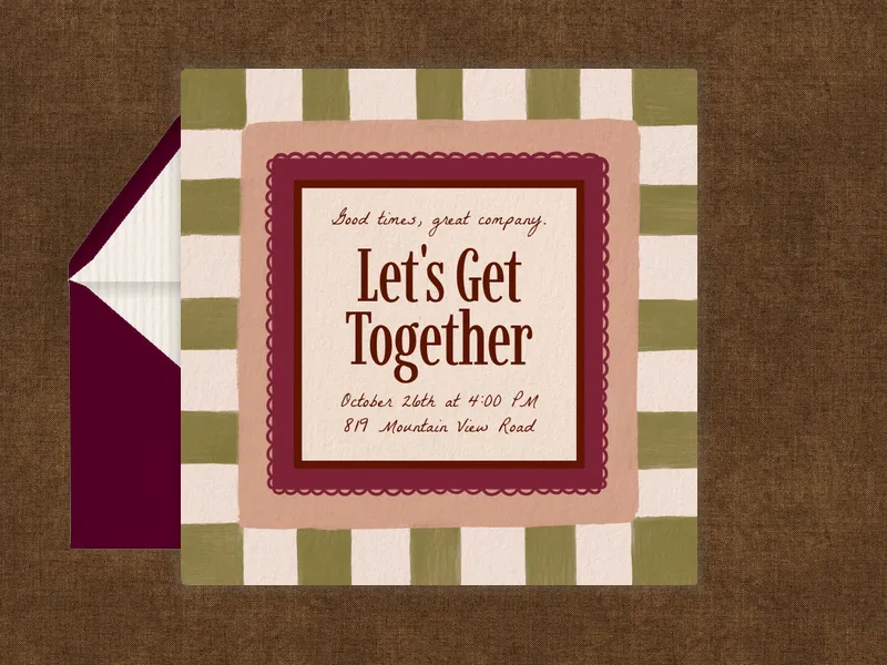 Set the Table - game_night - Invitation