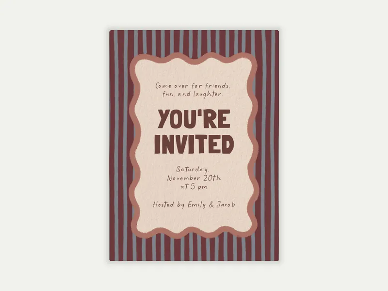Made Welcome - game_night - Invitation