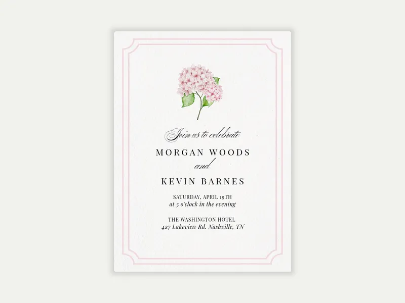 Delicate Blooms - post_wedding_brunch - Invitation