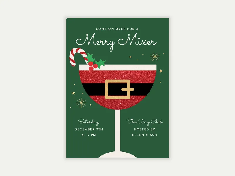 Santa Sling - dining_and_drinks - Invitation