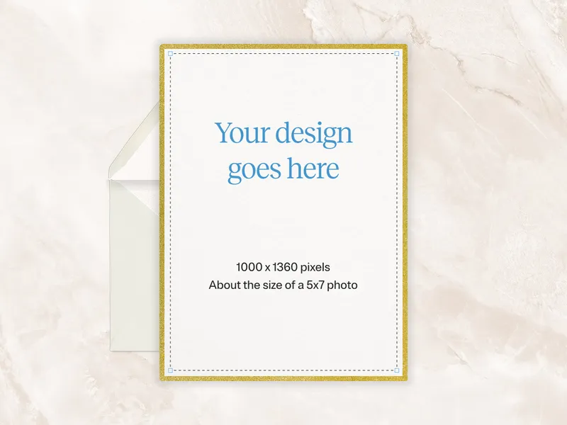 Upload Your Own Design (Marble) - Save the Date - featured - Invitation