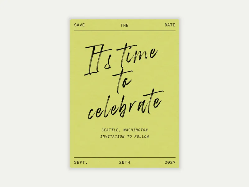 Pen to Paper - Save the Date - featured - Invitation