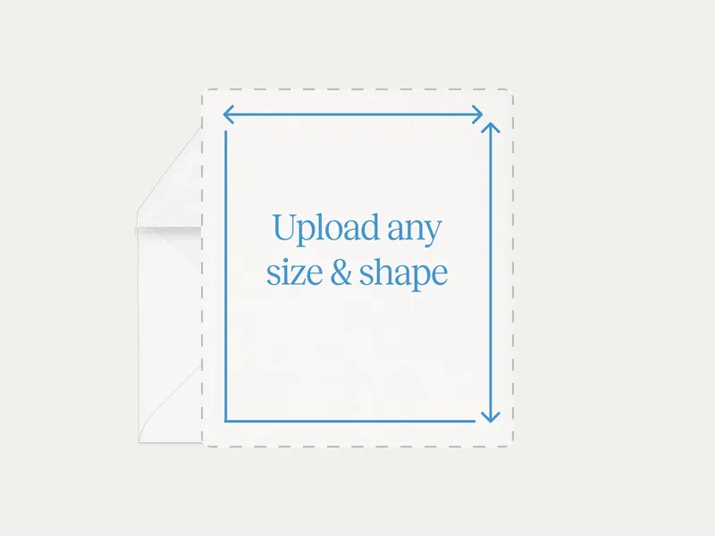 Upload Your Own Design (Any Size) - Save the Date - featured - Invitation