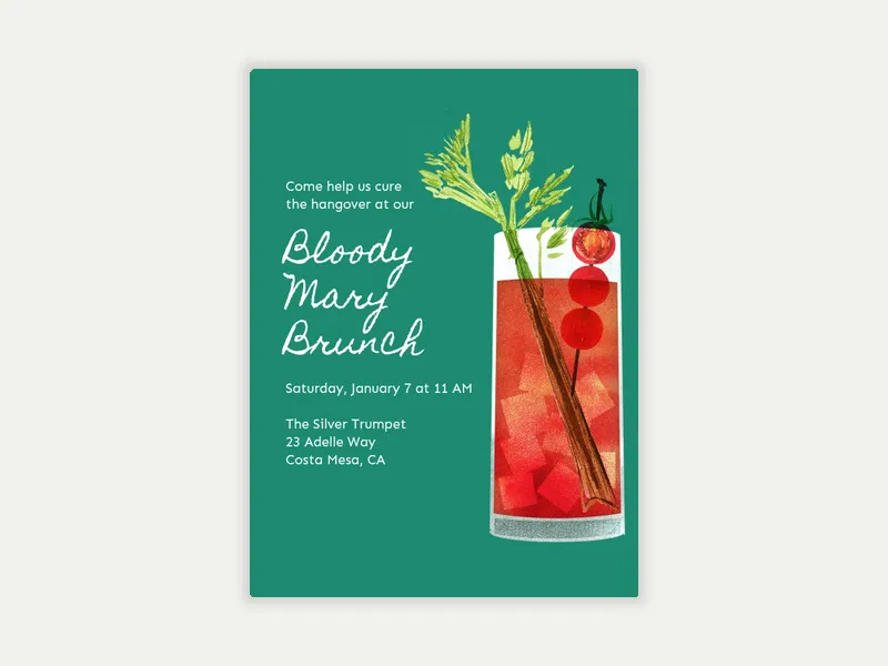Ladies Brunch - post_wedding_brunch - Invitation