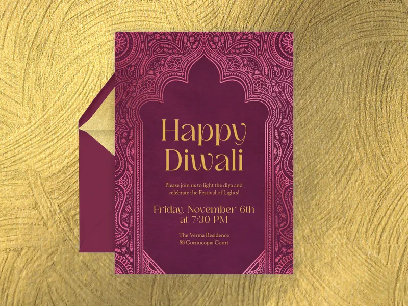 Diwali Archway - featured - Invitation