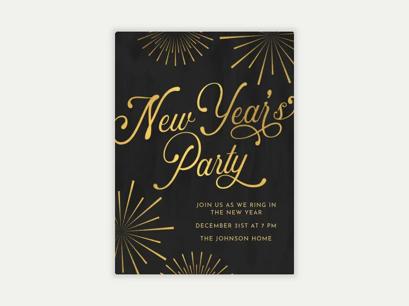 Deco Flare - new_years - Invitation