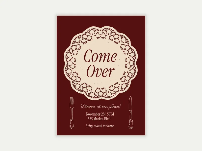Set With Intention x Jenna O’Brien of Feeling! Magazine - thanksgiving - Invitation