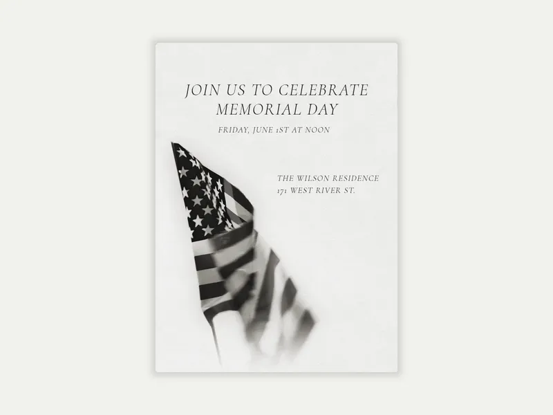 Waving Flag - featured - Invitation