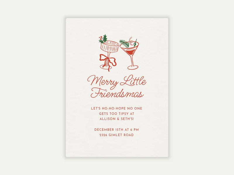 Holly & Pine - holiday_party - Invitation