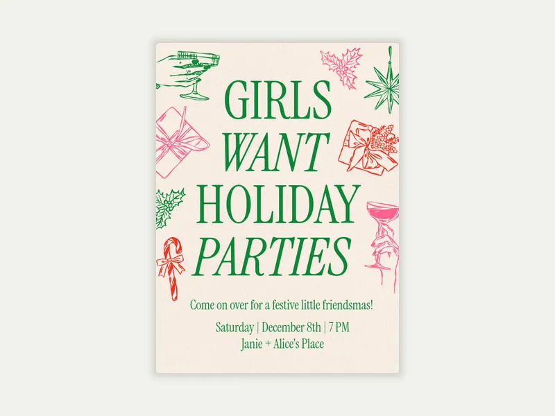 Wish List - holiday_party - Invitation