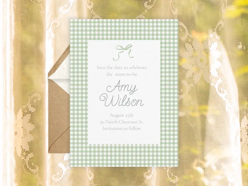 Little Checkers - Save the Date - featured - Invitation
