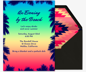 beach party invitations templates koni polycode co