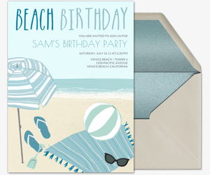 Free Online Beach Party Invitations - Evite