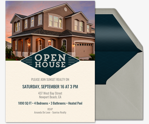 open house free online invitations open house cards