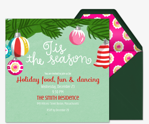 invitations for christmas party
