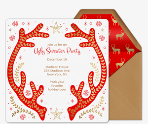 free holiday party invitations evite com