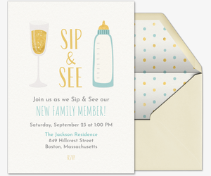free sip and see invitations evite com