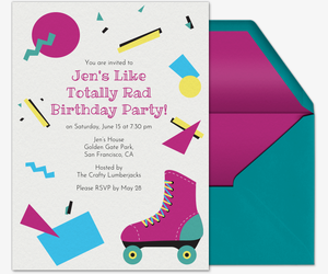 free birthday party invitations for her evite