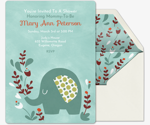 free baby shower invitations evite