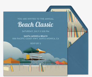 free online beach party invitations evite free beach party invitations