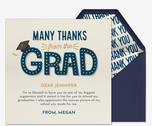 premium graduation cards evite