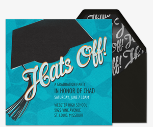 free graduation party invitations evite com