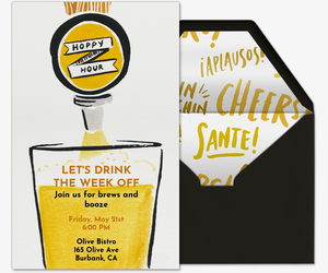 free happy hour online invitations evite work happy hour invite wording
