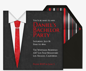 Free Online Bachelor Party Invitations Evite