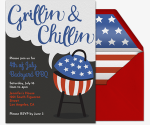 free fourth of july party invitations evite com