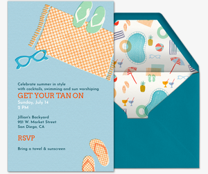 free pool party invitations evite com pool party invites templates