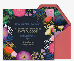 free baby shower invitations evite fall baby shower invitation templates