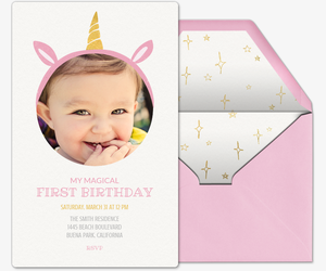 Free Baby S First Birthday Invitations Evite