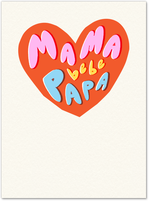 Mama Papa Bebe Invitation Evite