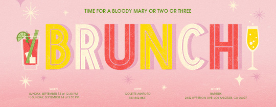 free brunch lunch get together invitations evite