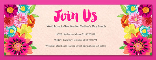 free mother s day online invitations evite