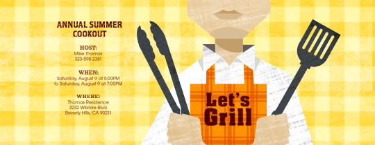 free online backyard barbecue bbq invitations evite
