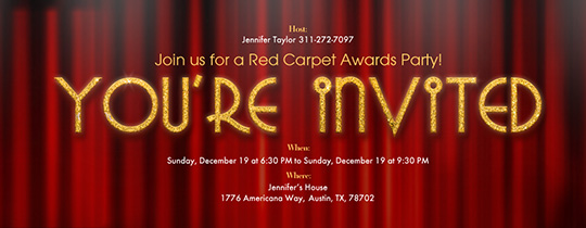 free viewing party online invitations evite