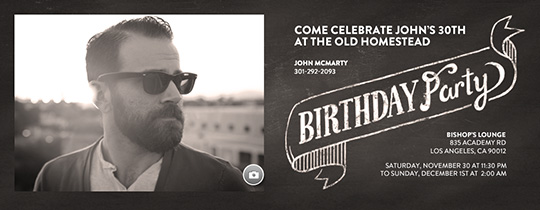 free birthday party invitations for him evite