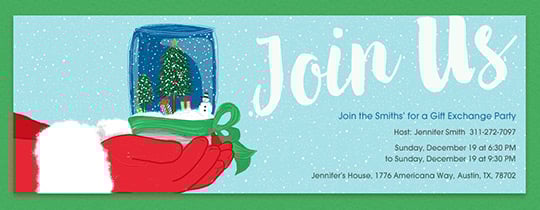 invitation christmas