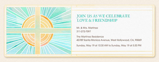 Free Online Religious Communion Baptism Invitations Evite
